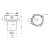 Filtr powrotny RFM050CV1BB6 montowany na zbiorniku