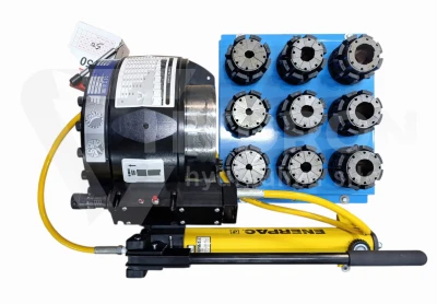 Manual hose crimping machine P20HPZ+ dies, ENERPAC pump