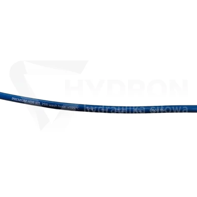 Wąż do myjki 2SN DN08 155 stopni niebieski 350 bar rolka 100mb