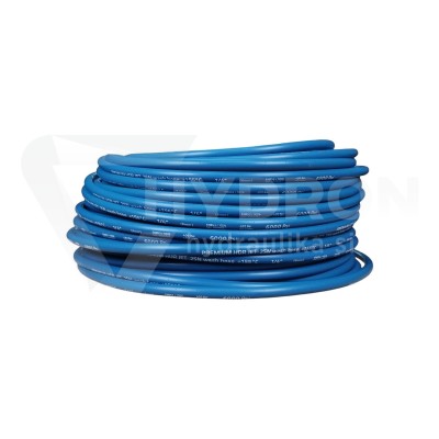 Przejdź do produktu Wąż do myjki 2SN DN06 155 stopni niebieski 400 bar rolka 100MB