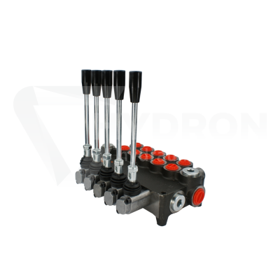 Przejdź do produktu Rozdzielacz hydrauliczny 5 sekcyjny 80L