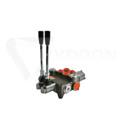 Rozdzielacz hydrauliczny 2 sekcyjny 80L z jedną sekcją pływającą