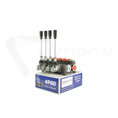 Przejdź do produktu Rozdzielacz hydrauliczny 4 sekcyjny 80L do Tura