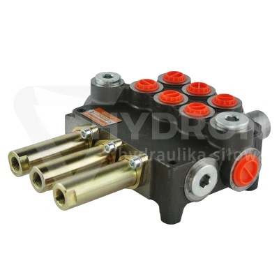 Rozdzielacz hydrauliczny 3 sekcyjny 80L  sterowany linkami
