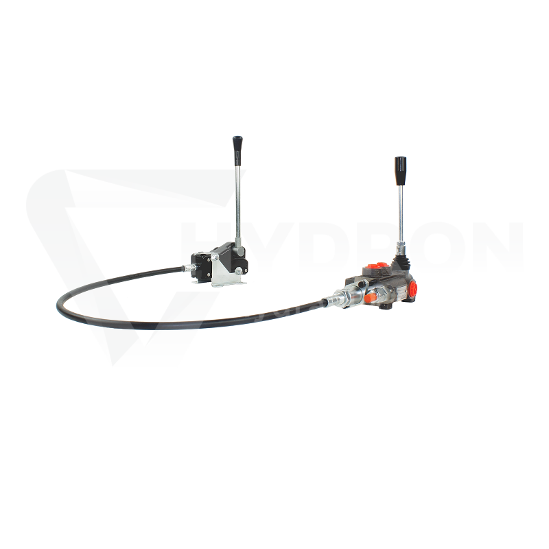 Rozdzielacz hydrauliczny 1 sekcyjny 80L z dźwignią