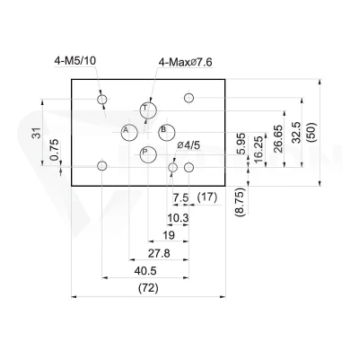 Elektrozawór 2-pozycyjny CETOP 3 NG6 230V (Y) Hydrolider