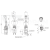 Zestaw hydrauliczny 4 sekcyjny: rozdzielacz 40L + dwa elektrozawory 6/2 + joystick z dwoma przyciskami + dwie linki 3m