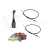 Zestaw hydrauliczny 2 sekcyjny: rozdzielacz 120L + joystick bez przycisków + dwie linki 2m