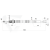Zestaw hydrauliczny 4 sekcyjny: rozdzielacz 80L z sekcją pływającą + dwa elektrozawory 6/2 + joystick z dwoma przyciskami + dwie linki 1m