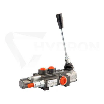 Rozdzielacz hydrauliczny 1 sekcyjny 40L z zatrzaskiem w jedną stronę do przodu