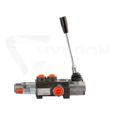 Rozdzielacz hydrauliczny 1 sekcyjny 40L z zatrzaskiem w jedną stronę do przodu