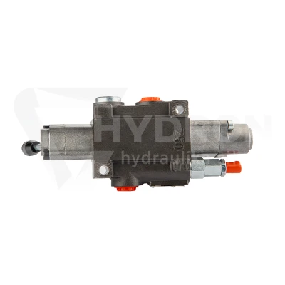 Rozdzielacz hydrauliczny 1 sekcyjny 40L z zatrzaskiem w jedną stronę do tyłu