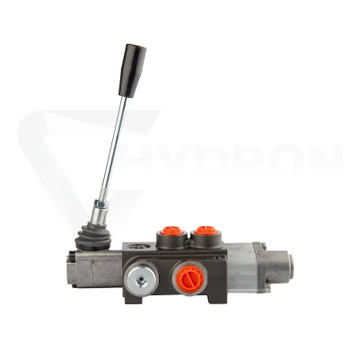 Rozdzielacz hydrauliczny 1 sekcyjny 40L z zatrzaskiem w jedną stronę do przodu