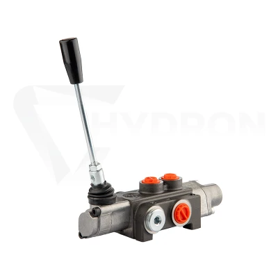 Rozdzielacz hydrauliczny 1 sekcyjny 40L z zatrzaskiem w jedną stronę do tyłu