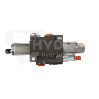 Rozdzielacz hydrauliczny 1 sekcyjny 40L z zatrzaskiem w jedną stronę do tyłu