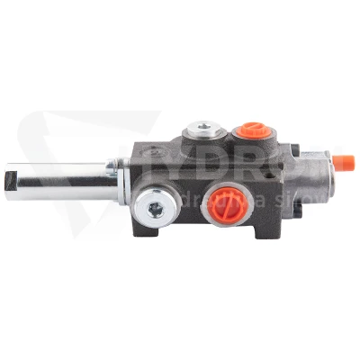 Rozdzielacz hydrauliczny 1 sekcyjny 40L z sekcją nurnikową sterowany linką lub cięgnem
