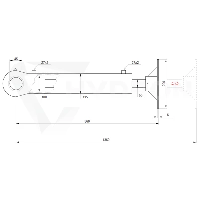 Hydraulika do łuparki do drewna moc łupania: 14 ton czas cyklu łupania: 12-16 sekund. Siłownik pompa silnik zbiornik 75 litrów rozdzielacz 1 sekcyjny dodatkowe chłodzenie