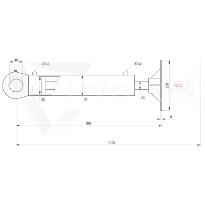 Hydraulika do łuparki do drewna moc łupania: 5 ton czas cyklu łupania: 18-21 sekund. Siłownik pompa silnik zbiornik 75 litrów rozdzielacz 1 sekcyjny