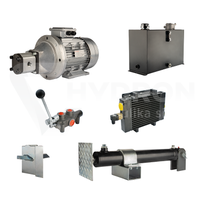 Przejdź do produktu Hydraulika do łuparki do drewna moc łupania: 8 ton czas cyklu łupania: 14-17 sekund. Siłownik pompa silnik zbiornik 45 litrów rozdzielacz 1 sekcyjny dodatkowe chłodzenie