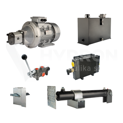 Przejdź do produktu Hydraulika do łuparki do drewna moc łupania: 10 ton czas cyklu łupania: 18-21 sekund. Siłownik pompa silnik zbiornik 45 litrów rozdzielacz 1 sekcyjny dodatkowe chłodzenie
