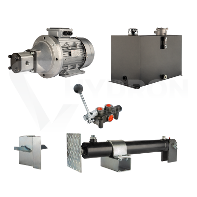 Przejdź do produktu Hydraulika do łuparki do drewna moc łupania: 12 ton czas cyklu łupania: 18-21 sekund. Siłownik pompa silnik zbiornik 75 litrów rozdzielacz 1 sekcyjny