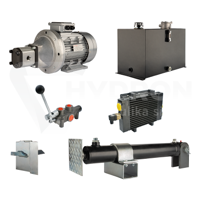 Przejdź do produktu Hydraulika do łuparki do drewna moc łupania: 19 ton czas cyklu łupania: 14-17 sekund. Siłownik pompa silnik zbiornik 75 litrów rozdzielacz 1 sekcyjny dodatkowe chłodzenie