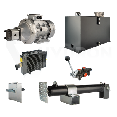 Przejdź do produktu Hydraulika do łuparki do drewna moc łupania: 19 ton czas cyklu łupania: 14-17 sekund. Siłownik pompa silnik zbiornik 100 litrów rozdzielacz 1 sekcyjny dodatkowe chłodzenie