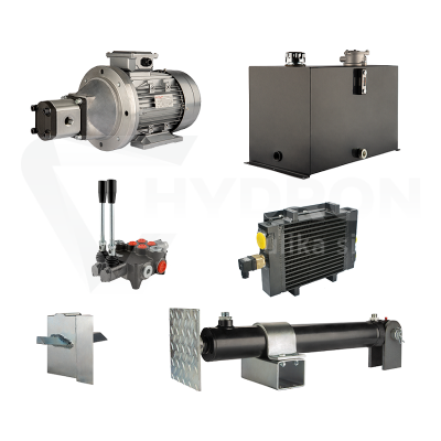 Przejdź do produktu Hydraulika do łuparki do drewna moc łupania: 5 ton czas cyklu łupania: 11-14 sekund. Siłownik pompa silnik zbiornik 75 litrów rozdzielacz 2 sekcyjny dodatkowe chłodzenie