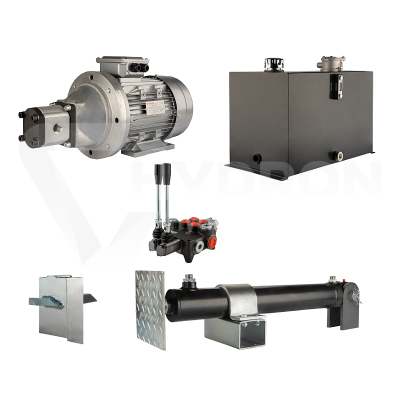 Przejdź do produktu Hydraulika do łuparki do drewna moc łupania: 10 ton czas cyklu łupania: 18-21 sekund. Siłownik pompa silnik zbiornik 75 litrów rozdzielacz 2 sekcyjny