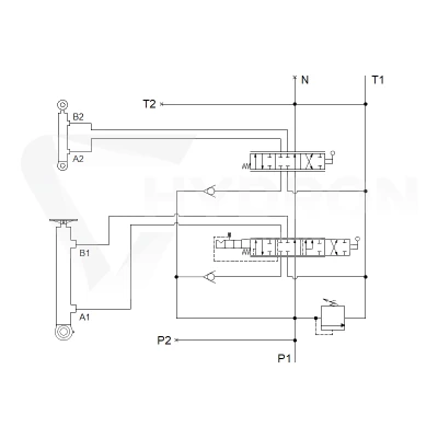 Hydraulika do łuparki do drewna moc łupania: 12 ton czas cyklu łupania: 9-12 sekund. Siłownik pompa silnik zbiornik 100 litrów rozdzielacz 2 sekcyjny dodatkowe chłodzenie