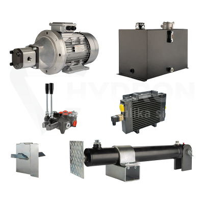 Przejdź do produktu Hydraulika do łuparki do drewna moc łupania: 16 ton czas cyklu łupania: 11-14 sekund. Siłownik pompa silnik zbiornik 75 litrów rozdzielacz 2 sekcyjny dodatkowe chłodzenie