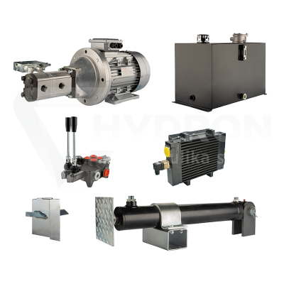 Przejdź do produktu Hydraulika do łuparki do drewna moc łupania: 18 ton czas cyklu łupania: 12-16 sekund. Siłownik pompa silnik zbiornik 75 litrów rozdzielacz 2 sekcyjny dodatkowe chłodzenie