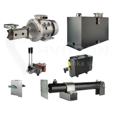 Przejdź do produktu Hydraulika do łuparki do drewna moc łupania: 18 ton czas cyklu łupania: 12-16 sekund. Siłownik pompa silnik zbiornik 100 litrów rozdzielacz 2 sekcyjny dodatkowe chłodzenie