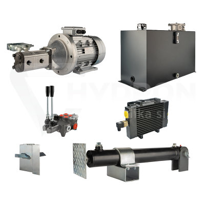 Przejdź do produktu Hydraulika do łuparki do drewna moc łupania: 19 ton czas cyklu łupania: 10-13 sekund. Siłownik pompa silnik zbiornik 100 litrów rozdzielacz 2 sekcyjny dodatkowe chłodzenie