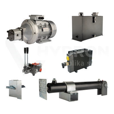 Przejdź do produktu Hydraulika do łuparki do drewna moc łupania: 19 ton czas cyklu łupania: 14-17 sekund. Siłownik pompa silnik zbiornik 45 litrów rozdzielacz 2 sekcyjny dodatkowe chłodzenie