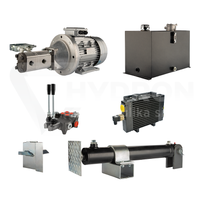 Przejdź do produktu Hydraulika do łuparki do drewna moc łupania: 19 ton czas cyklu łupania: 17-20 sekund. Siłownik pompa silnik zbiornik 75 litrów rozdzielacz 2 sekcyjny dodatkowe chłodzenie