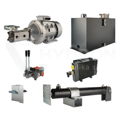 Przejdź do produktu Hydraulika do łuparki do drewna moc łupania: 19 ton czas cyklu łupania: 17-20 sekund. Siłownik pompa silnik zbiornik 100 litrów rozdzielacz 2 sekcyjny dodatkowe chłodzenie