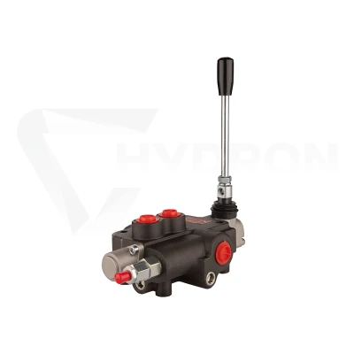 Rozdzielacz hydrauliczny 1 sekcyjny 80 l/min P80A1GKZ1 sterowany dźwignią