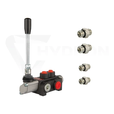 Rozdzielacz hydrauliczny 1 sekcyjny 20 l/min P40 z przyłączami 16/16 Hydrolider