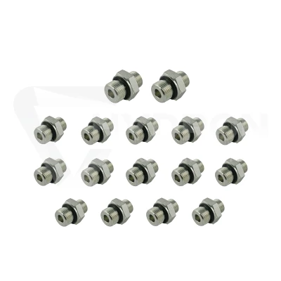 Komplet przyłączy 18/18 do rozdzielacza hydraulicznego 7 sekcyjnego P40 Badestnost