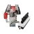 Rozdzielacz hydrauliczny 6 sekcyjny 12V blokowy typu Cetop 3 NG6 z proporcjonalnym regulatorem przepływu w komplecie z panelem sterującym Hydrolider z sześcioma joystickami, manometrem, wtyczkami elektrycznymi i przyłączami