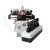 Rozdzielacz hydrauliczny 6 sekcyjny 12V blokowy typu Cetop 3 NG6 z proporcjonalnym regulatorem przepływu w komplecie z panelem sterującym Hydrolider z sześcioma joystickami, manometrem, wtyczkami elektrycznymi i przyłączami