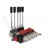 Rozdzielacz hydrauliczny 5 sekcyjny 40 l/min 05P40A1A1A1A1A1GKZ1 sterowany dźwigniami Hydrolider