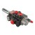 Rozdzielacz hydrauliczny 1 sekcyjny 40L Hydrolider sterowany linkami z suwakiem z zatrzaskiem