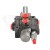Rozdzielacz hydrauliczny 1 sekcyjny 40L Hydrolider sterowany linkami z suwakiem z zatrzaskiem