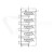 Rozdzielacz hydrauliczny 5 sekcyjny 80 l/min 5P80A1A1A1A1A1GKZ1 sterowany dźwigniami