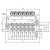 Rozdzielacz hydrauliczny 6 sekcyjny 80 l/min 06P80A1A1A1A1A1A1GKZ1 sterowany dźwigniami