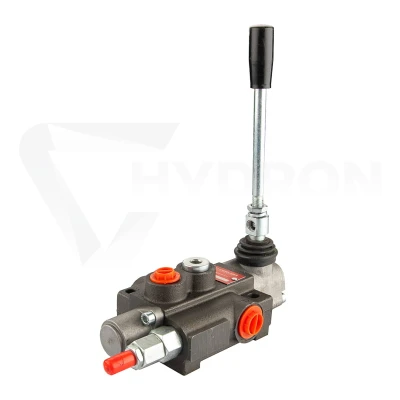 Rozdzielacz hydrauliczny 1 sekcyjny 40L z sekcją nurnikową z zatrzaskiem Hydrolider
