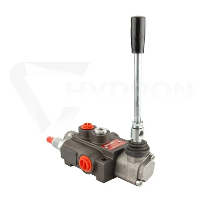 Rozdzielacz hydrauliczny 1 sekcyjny 40L z sekcją nurnikową z zatrzaskiem Hydrolider