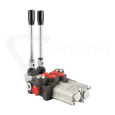 Rozdzielacz hydrauliczny 2 sekcyjny 40L z dwoma sekcjami pływającymi na zatrzasku Hydrolider